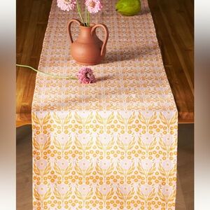 Ellen Merchant for Anthropologie Floral Table Runner